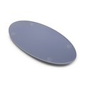 Almore Industries Tray Amenity, Oval 25/Cs Frosted, 25PK TRY-AM-025